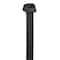 Panduit Cable Tie, 15 in L, 44 in Max Bundle Dia., Black, Acetal, 250 lb Strength, 100 PK DT44EH-C0 - alternate 3